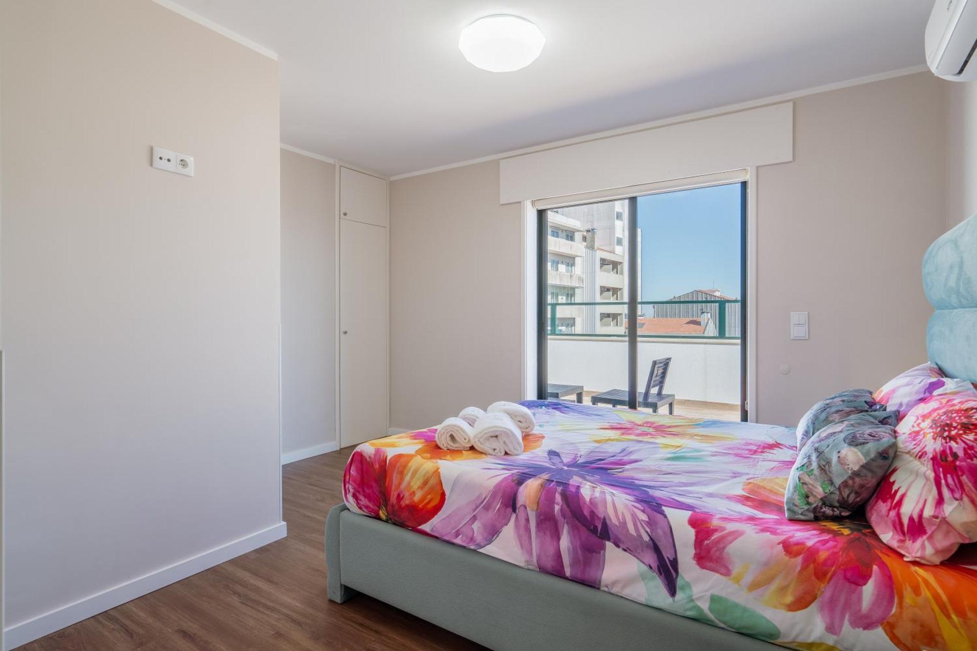 Gaia Terrace Apartamento Qian 2Br Ac L Free Parking Vila Nova de Gaia Bagian luar foto