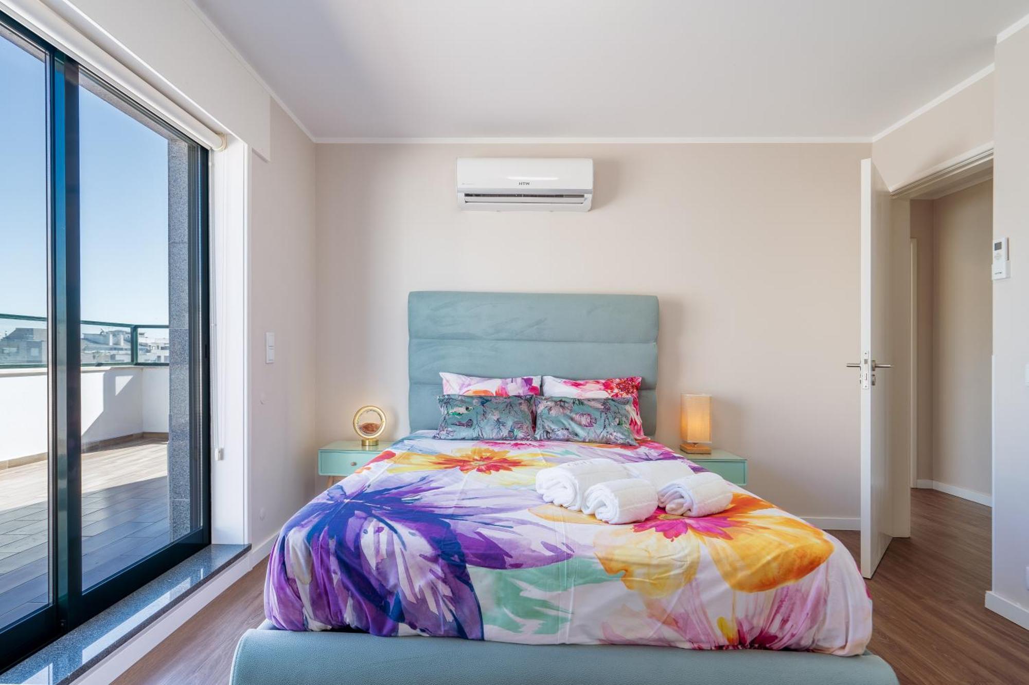 Gaia Terrace Apartamento Qian 2Br Ac L Free Parking Vila Nova de Gaia Bagian luar foto