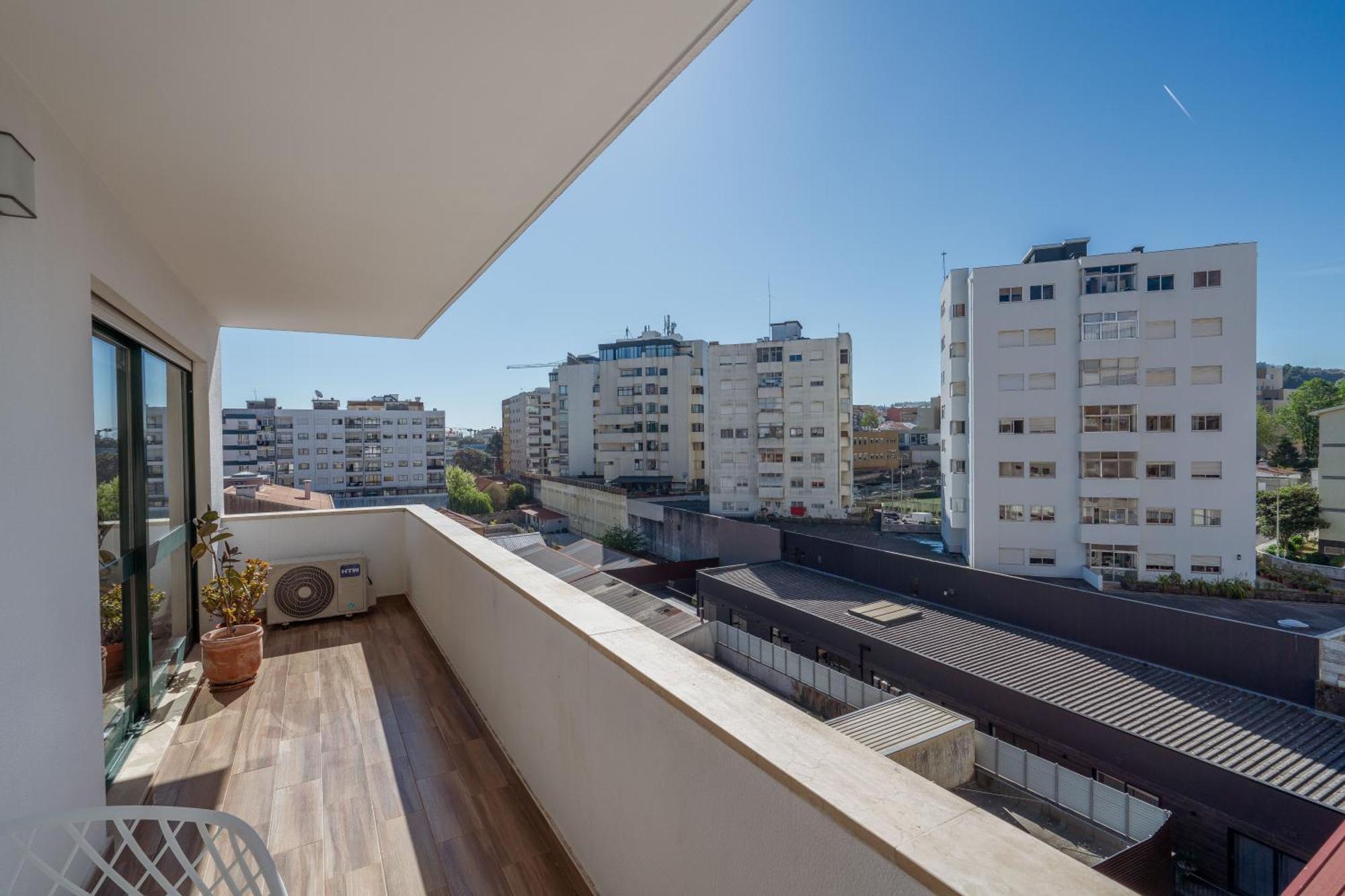 Gaia Terrace Apartamento Qian 2Br Ac L Free Parking Vila Nova de Gaia Bagian luar foto